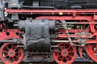 Dampflok Zylinder Stangen Vorläufer