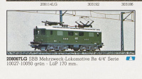 Elektrolokomotive LIMA SBB CFF 10047 H0 1:87 Katalog 1981