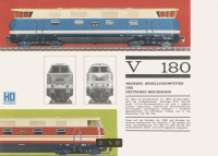 PIKO GÜTZOLD V 180 H0 Katalog 1970 Diesellokomotive Modelleisenbahn