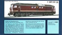 PIKO Diesellokomotive Baureihe 130 in H0 - Katalog 1990
