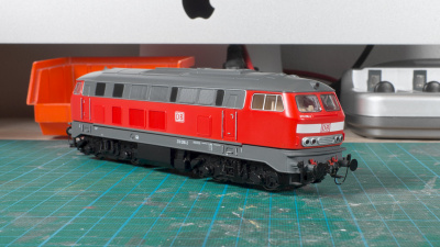 PIKO Modelleisenbahn Modellbahn Diesellokomotive BR 218 H0