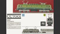 PIKO CC 7001 französische Elektrolokomotive in H0 - Katalog 1968-1969