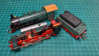 PIKO G 8.1 KPEV Dampflokomotive in H0 Schlepptender DDR Motor Getriebe
