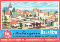 Auhagen Gebäude Bausatz Bausätze Katalog 1972