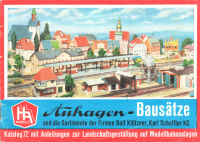 Auhagen Gebäude Bausatz Bausätze Katalog 1972