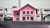Architekturmodelle WEISS - Bahnhofsgebäude