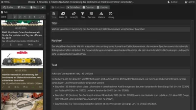 ATISBLOG.DE Content Management System Backend Aktuelles