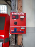 Notbremse Zug Druckluft ROBEL Lokwelt Freilassing Eisenbahnmuseum