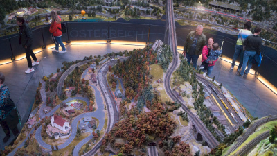 Hans Peter Porsche Traumwerk in Anger Berchtesgadener Land Spielzeugmuseum H0 Modellbahn Österreich