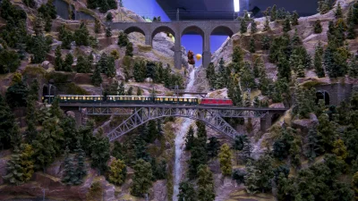 Hans Peter Porsche Traumwerk in Anger Berchtesgadener Land Spielzeugmuseum Modelleisenbahn
