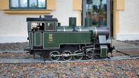 Echtdampf-Parkbahn-Lokomotive LAG64 Wimmer Maschinenbau