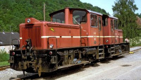 Doppeltraktion Diesellokomotive Gmeinder V22