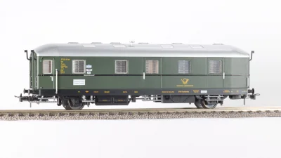 Deutsche Post Philatelie Dingler Bahnpostwagen 2-a/13 in H0 detailliertes Modell