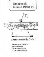 Sachsenmodelle Bahnpostwagen 14635 Post 4m-a Deutsche Post Anleitung