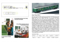 Sachsenmodelle Bahnpostwagen 14635 Post 4m-a Deutsche Post Infoblatt
