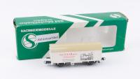 Sachsenmodelle Werbewagen zweiachsiger Güterwagen H0 1:87
