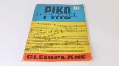 PIKO Modellbahn Modelleisenbahn Gleispläne Gleisplanbroschüre H0